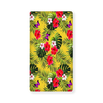 Tropical Exotic Hawaiian Pattern Print Baby Crib Sheet