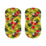 Tropical Exotic Hawaiian Pattern Print Bar Stool Covers