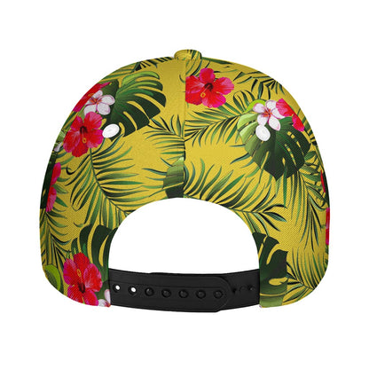 Tropical Exotic Hawaiian Pattern Print Baseball Cap