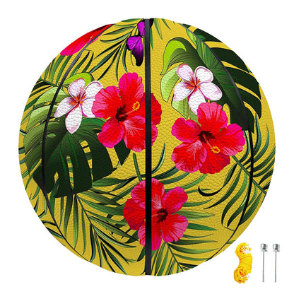 Tropical Exotic Hawaiian Pattern Print Basketball