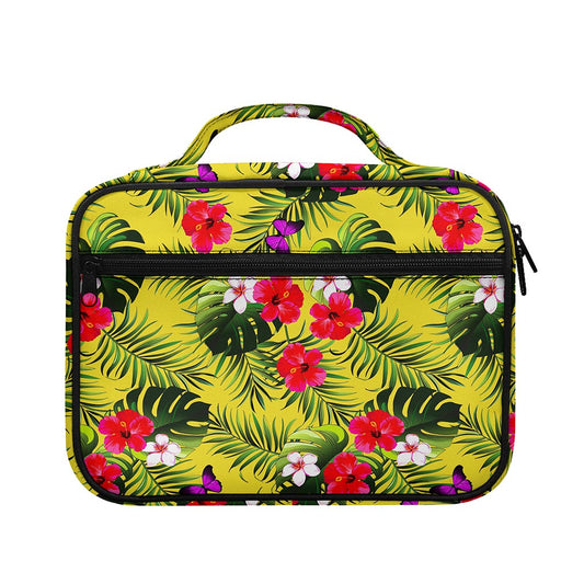 Tropical Exotic Hawaiian Pattern Print Briefcase Bible Bag