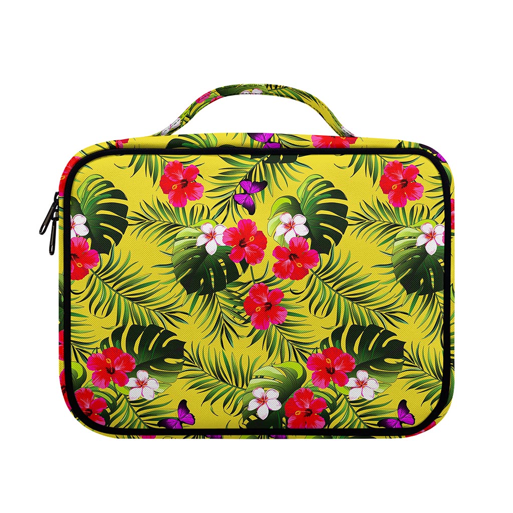 Tropical Exotic Hawaiian Pattern Print Briefcase Bible Bag