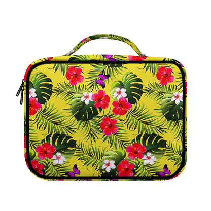 Tropical Exotic Hawaiian Pattern Print Briefcase Bible Bag