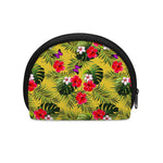 Tropical Exotic Hawaiian Pattern Print Coin Purse