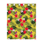 Tropical Exotic Hawaiian Pattern Print Curtain