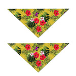 Tropical Exotic Hawaiian Pattern Print Dog Bandana