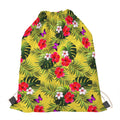 Tropical Exotic Hawaiian Pattern Print Drawstring Bag