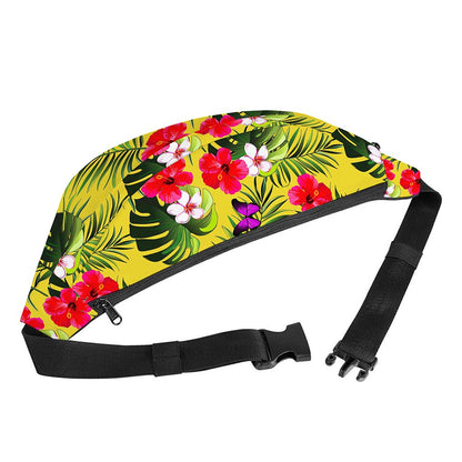 Tropical Exotic Hawaiian Pattern Print Fanny Pack