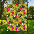Tropical Exotic Hawaiian Pattern Print Garden Flag