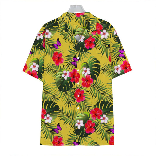 Tropical Exotic Hawaiian Pattern Print Hawaiian Shirt