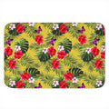 Tropical Exotic Hawaiian Pattern Print Indoor Door Mat