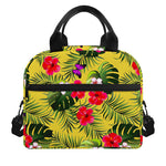 Tropical Exotic Hawaiian Pattern Print Insulated Lunch Bag
