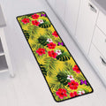 Tropical Exotic Hawaiian Pattern Print Long Kitchen Mat