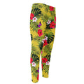 Tropical Exotic Hawaiian Pattern Print Men's Compression Pants
