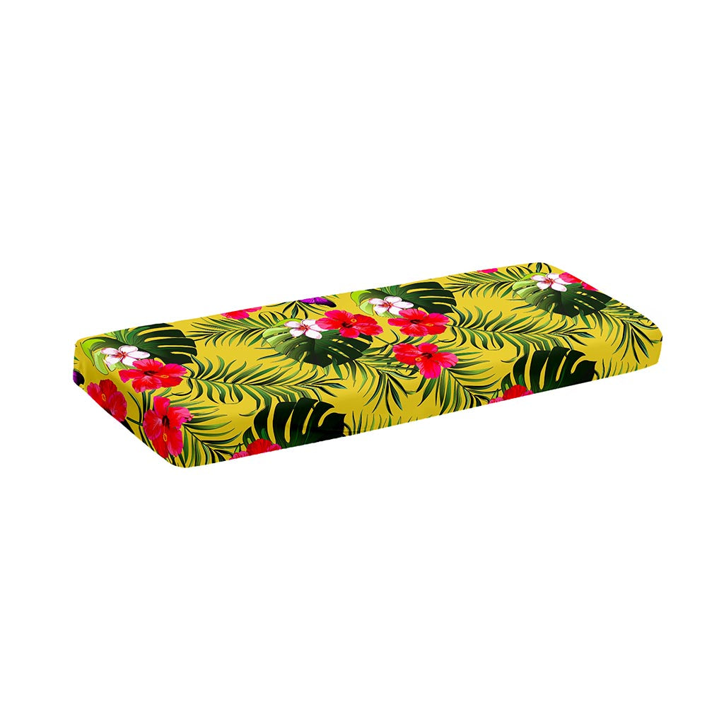 Tropical Exotic Hawaiian Pattern Print Piano Keyboard Cover