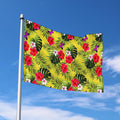 Tropical Exotic Hawaiian Pattern Print Polyester Flag