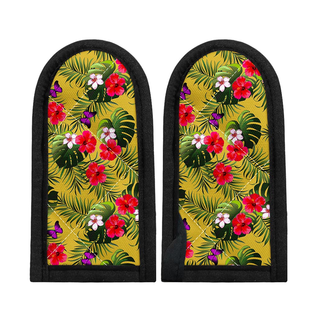 Tropical Exotic Hawaiian Pattern Print Skillet Handle Cover