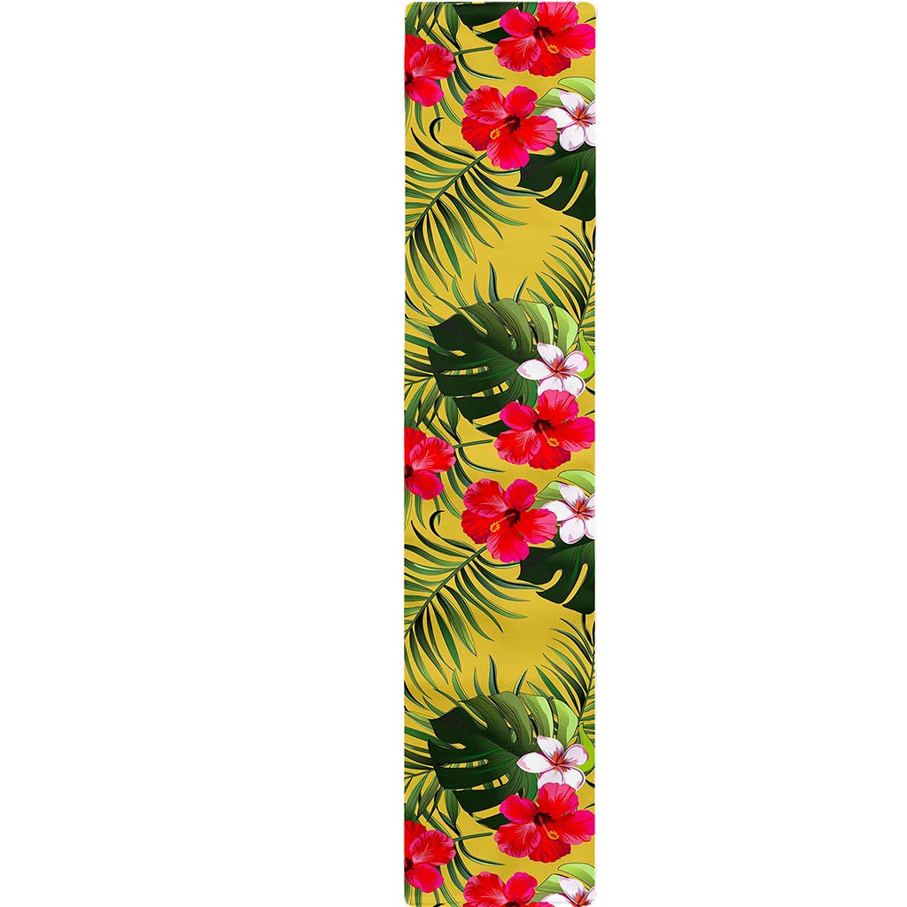 Tropical Exotic Hawaiian Pattern Print Table Runner