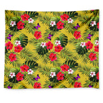 Tropical Exotic Hawaiian Pattern Print Tapestry