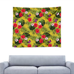 Tropical Exotic Hawaiian Pattern Print Tapestry