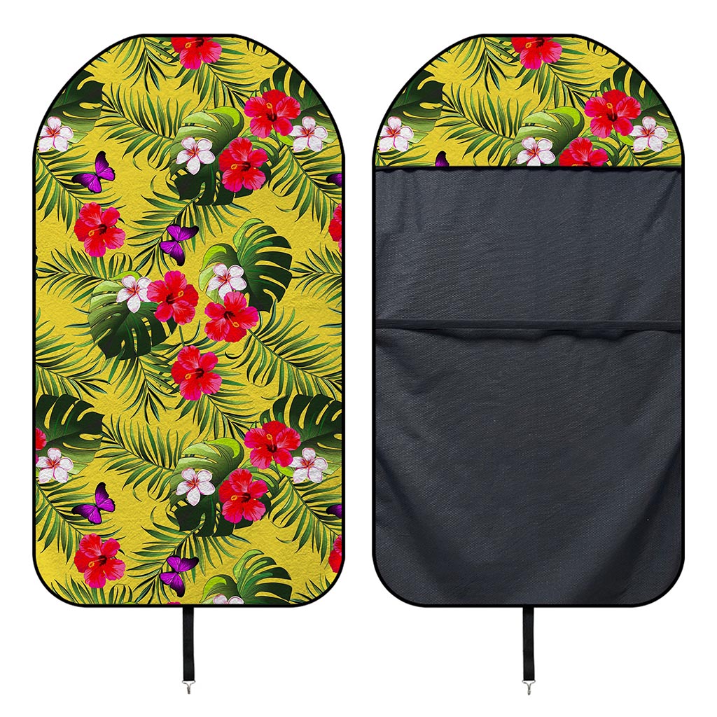 Tropical Exotic Hawaiian Pattern Print Waterproof Car Seat Cover