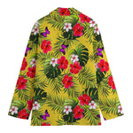 Tropical Exotic Hawaiian Pattern Print Women's Blazer