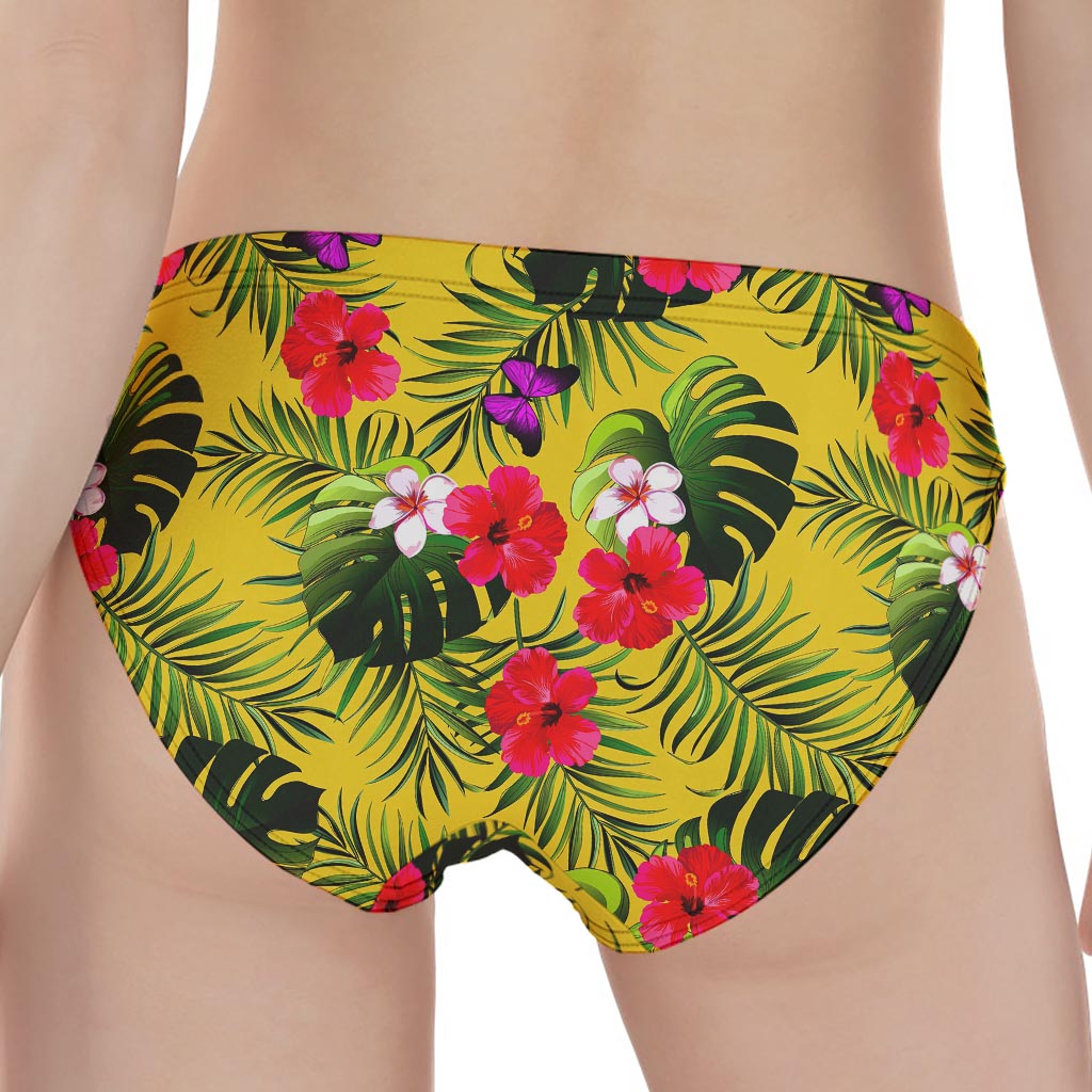 Tropical Exotic Hawaiian Pattern Print Women's Panties