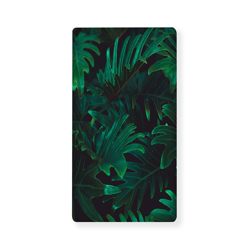 Tropical Fern Leaf Print Baby Crib Sheet