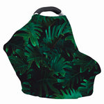 Tropical Fern Leaf Print Baby Seat Cover