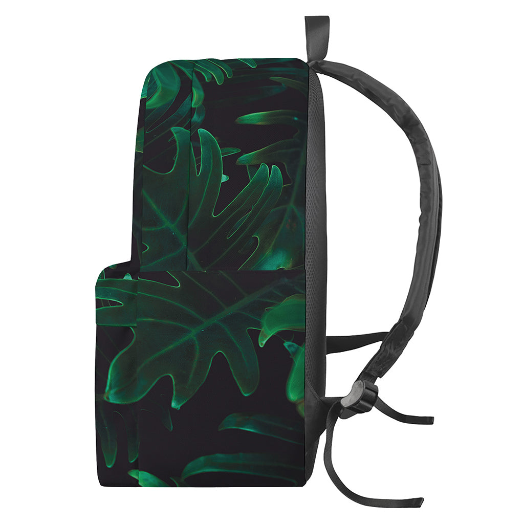 Tropical Fern Leaf Print Backpack
