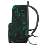 Tropical Fern Leaf Print Backpack