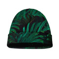 Tropical Fern Leaf Print Beanie