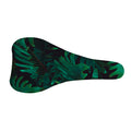 Tropical Fern Leaf Print Bicycle Seat Cover