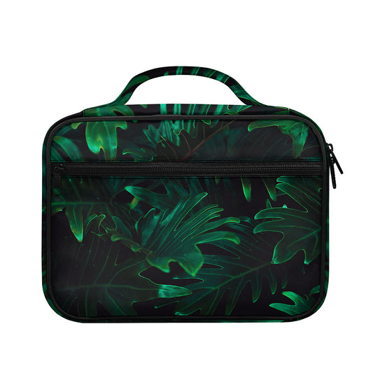 Tropical Fern Leaf Print Briefcase Bible Bag