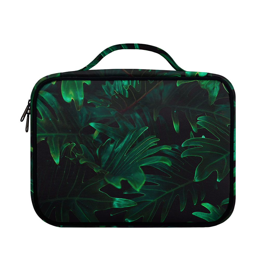 Tropical Fern Leaf Print Briefcase Bible Bag