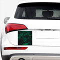 Tropical Fern Leaf Print Car Sticker