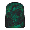 Tropical Fern Leaf Print Casual Backpack