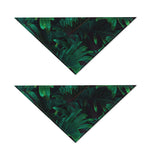 Tropical Fern Leaf Print Dog Bandana