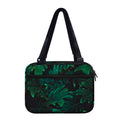 Tropical Fern Leaf Print Double Strap Bible Bag