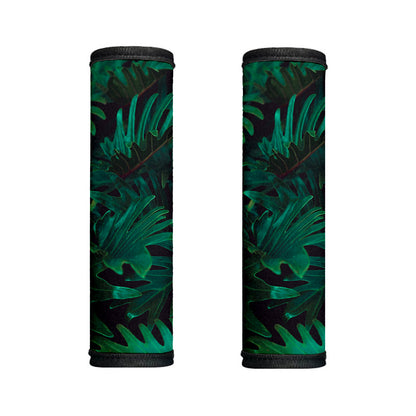 Tropical Fern Leaf Print Handle Covers
