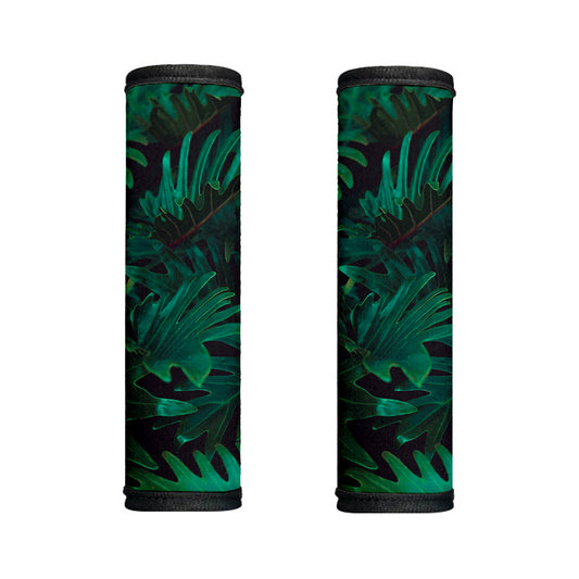 Tropical Fern Leaf Print Handle Covers