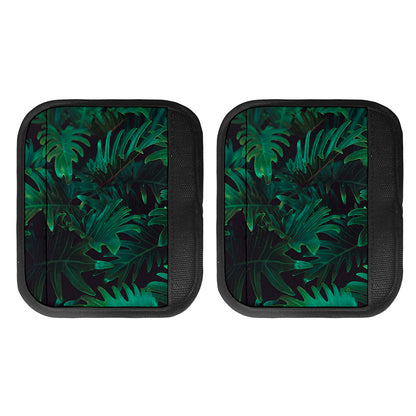 Tropical Fern Leaf Print Handle Covers