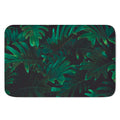 Tropical Fern Leaf Print Indoor Door Mat