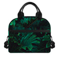 Tropical Fern Leaf Print Insulated Lunch Bag
