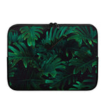 Tropical Fern Leaf Print Laptop Sleeve