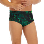 Tropical Fern Leaf Print Men's Briefs