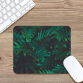 Tropical Fern Leaf Print Mouse Pad