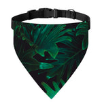 Tropical Fern Leaf Print Over The Collar Dog Bandana