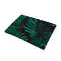 Tropical Fern Leaf Print Pet Cooling Mat Cover
