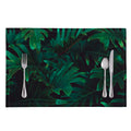 Tropical Fern Leaf Print Placemat